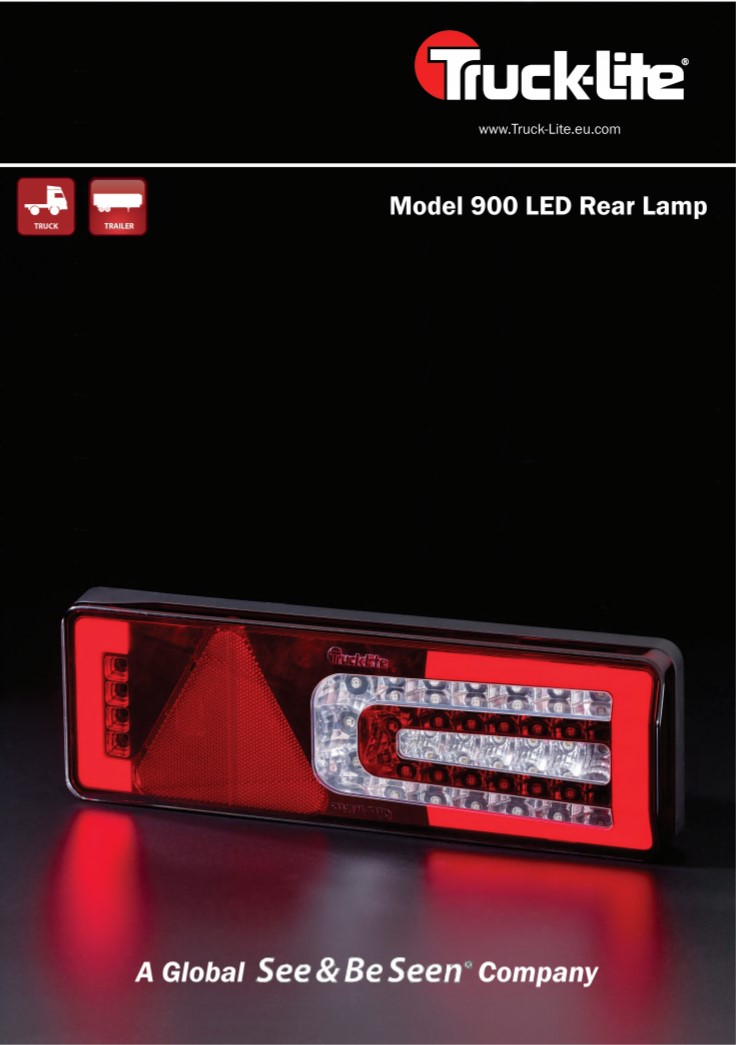 Truck Lite® M900 LED Multifunction Rear Lamp
