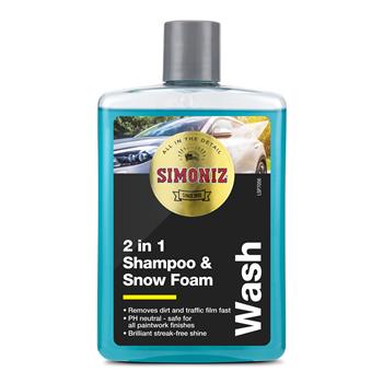 SIMONIZ® 2 in 1 Shampoo & Snow Foam - Shampoo & Skumrengöring